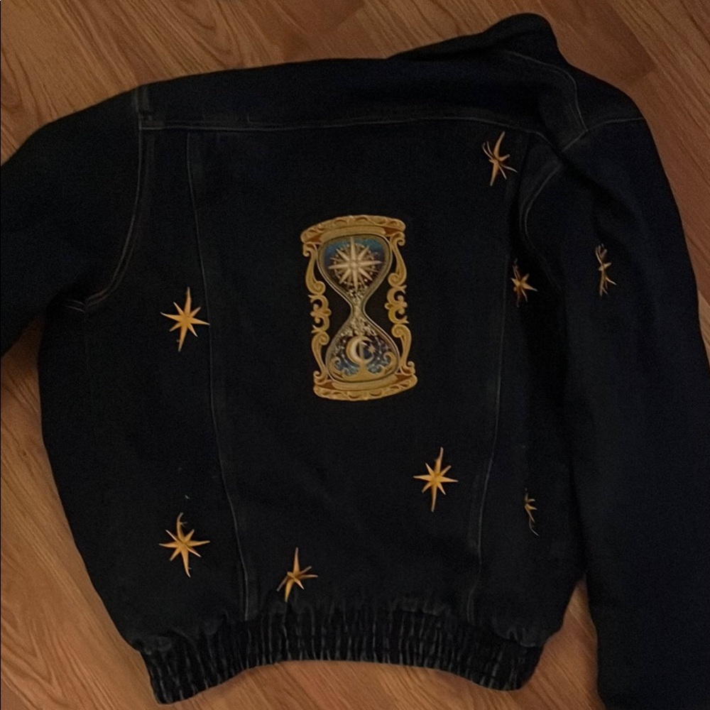 Blue and Gold Classic Jean Jacket